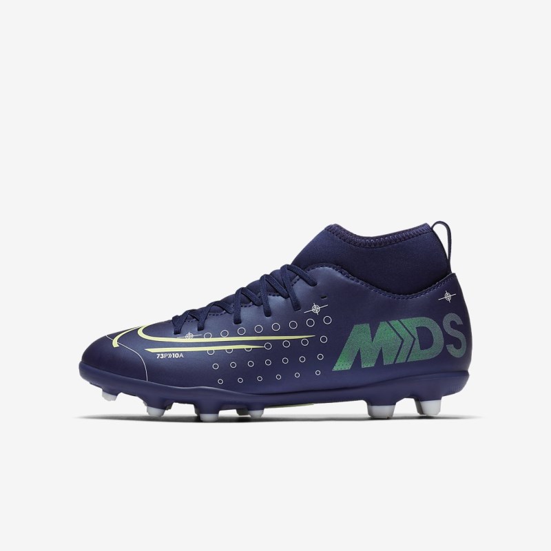 Nike Jr. Mercurial Superfly 7 Club MDS MG Fodboldsko Børn Blå | YO8710-158