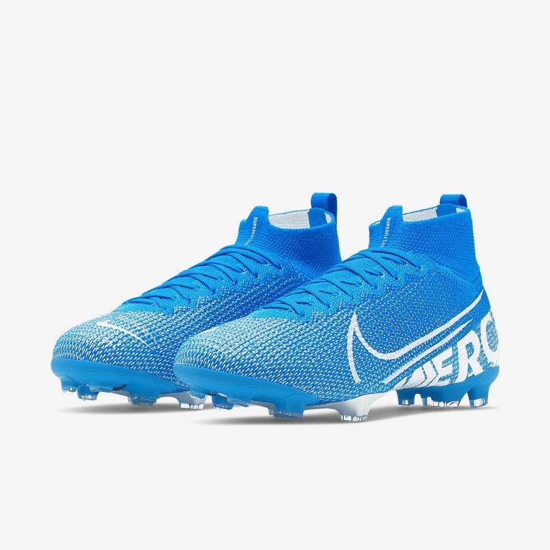 Nike Jr. Mercurial Superfly 7 Elite FG Fodboldsko Børn Blå | EX4719-016
