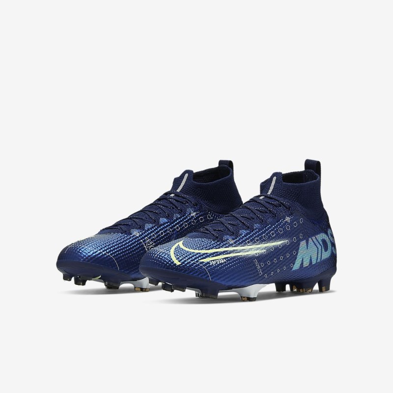 Nike Jr. Mercurial Superfly 7 Elite MDS FG Fodboldsko Børn Blå | IL6740-807