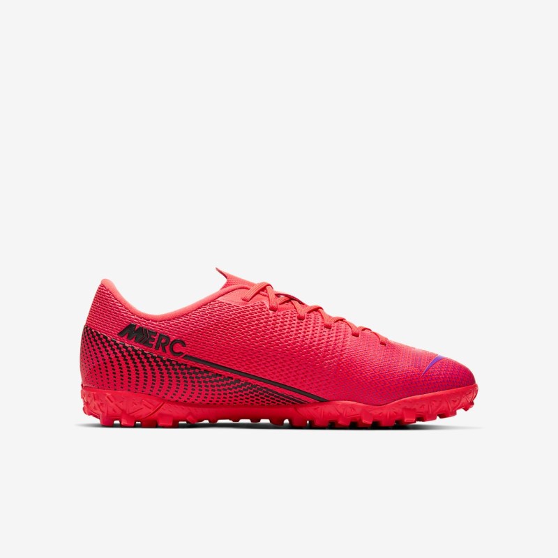 Nike Jr. Mercurial Vapor 13 Academy TF Fodboldsko Børn Rød | SX6860-913
