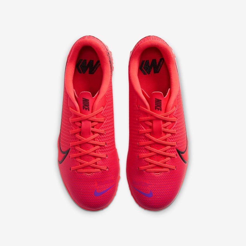Nike Jr. Mercurial Vapor 13 Academy TF Fodboldsko Børn Rød | SX6860-913
