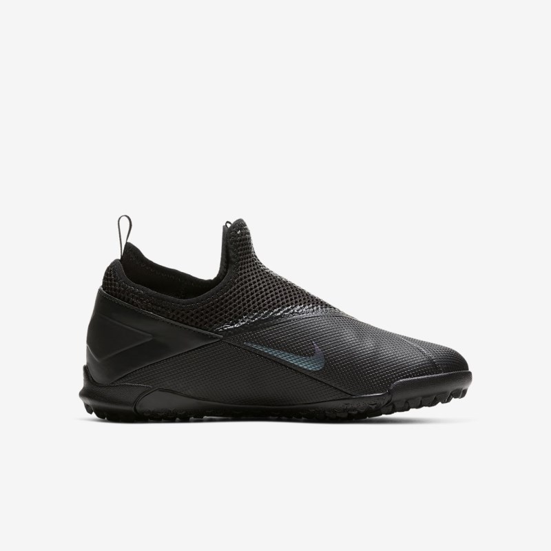 Nike Jr. Phantom Vision 2 Academy Dynamic Fit TF Fodboldsko Børn Sort | NJ4064-396