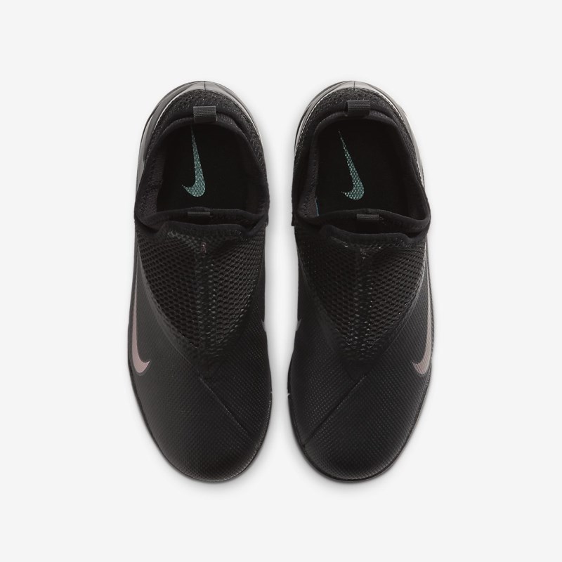 Nike Jr. Phantom Vision 2 Academy Dynamic Fit TF Fodboldsko Børn Sort | NJ4064-396