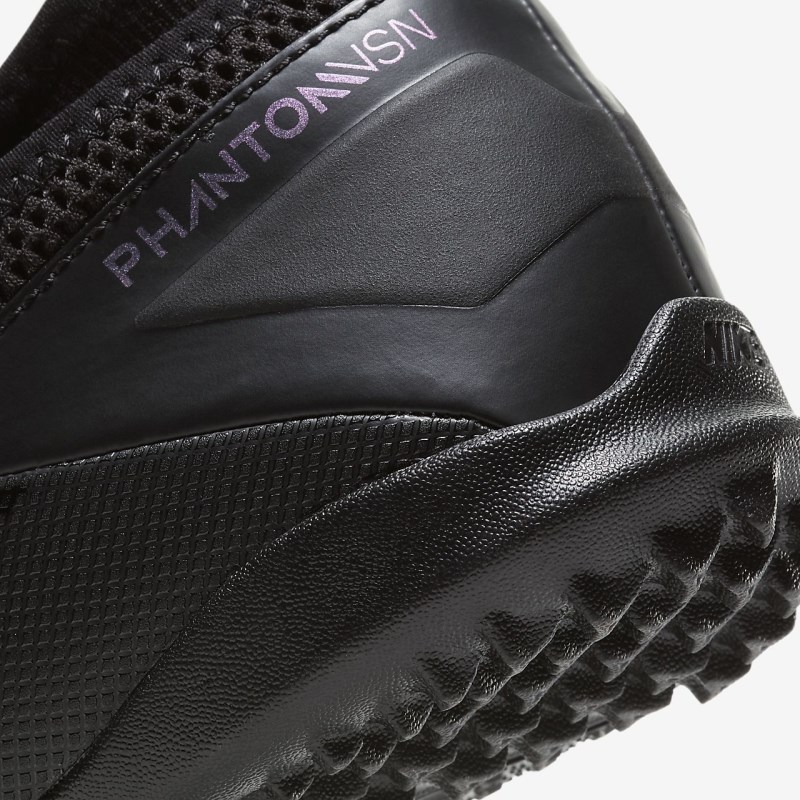 Nike Jr. Phantom Vision 2 Academy Dynamic Fit TF Fodboldsko Børn Sort | NJ4064-396
