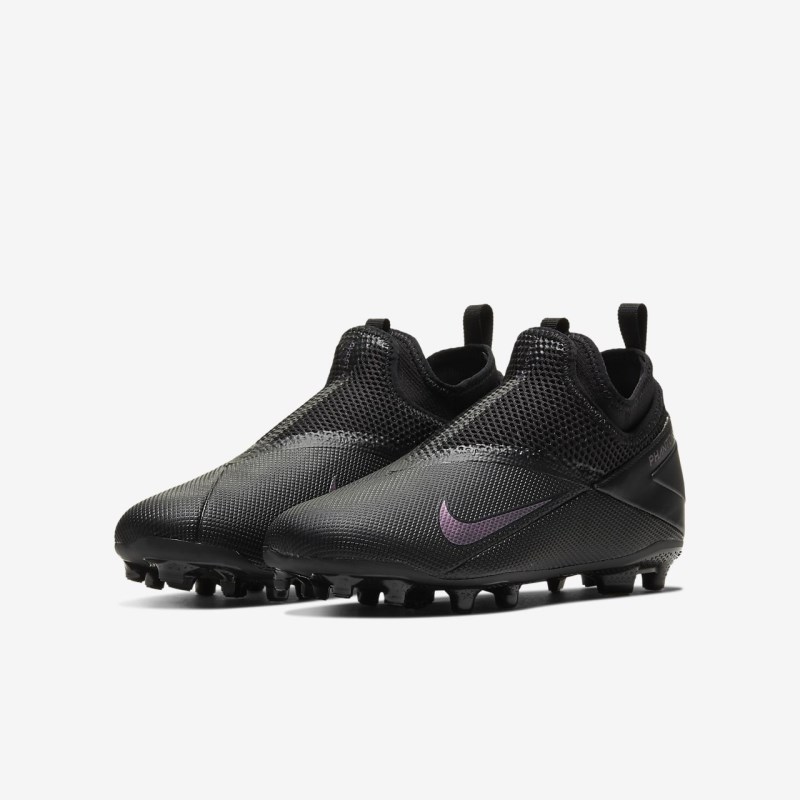 Nike Jr. Phantom Vision 2 Academy Dynamic Fit MG Fodboldsko Børn Sort | NK7364-525