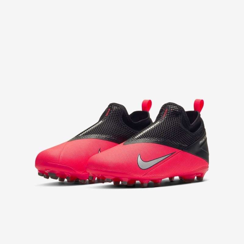 Nike Jr. Phantom Vision 2 Academy Dynamic Fit MG Fodboldsko Børn Rød | PJ3003-164