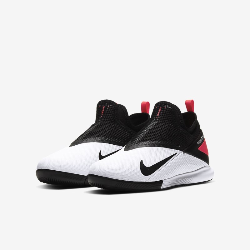 Nike Jr. Phantom Vision 2 Academy Dynamic Fit IC Fodboldsko Børn Hvide | RE9478-396