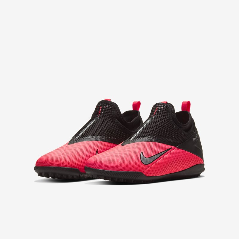 Nike Jr. Phantom Vision 2 Academy Dynamic Fit TF Fodboldsko Børn Rød | WU1103-616
