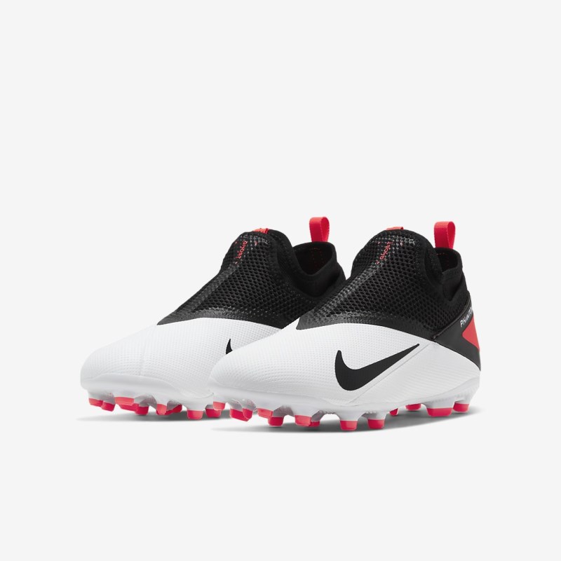 Nike Jr. Phantom Vision 2 Academy Dynamic Fit MG Fodboldsko Børn Hvide | YA1207-710