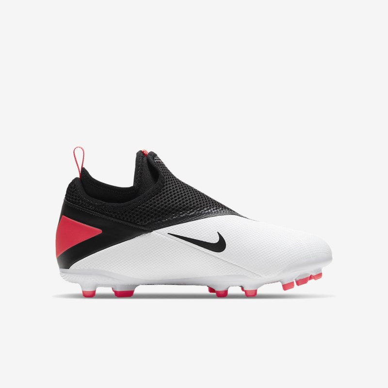 Nike Jr. Phantom Vision 2 Academy Dynamic Fit MG Fodboldsko Børn Hvide | YA1207-710