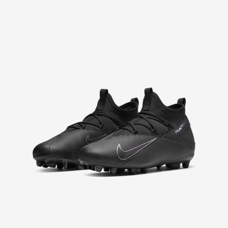 Nike Jr. Phantom Vision 2 Club Dynamic Fit MG Fodboldsko Børn Sort | LA3065-688