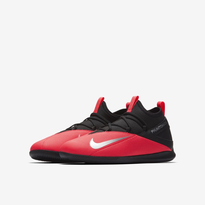 Nike Jr. Phantom Vision 2 Club Dynamic Fit IC Fodboldsko Børn Rød | QJ3364-107