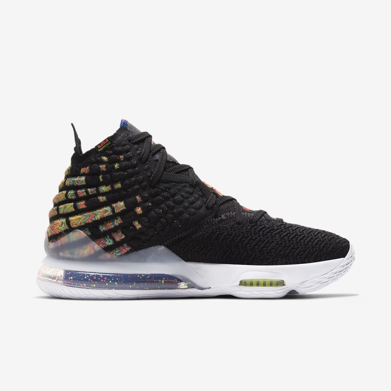 Nike LeBron 17 Basketball Sko Dame Sort | JQ0190-389