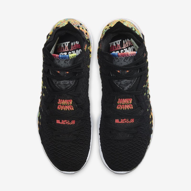 Nike LeBron 17 Basketball Sko Dame Sort | JQ0190-389