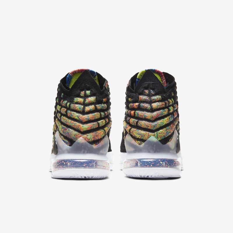 Nike LeBron 17 Basketball Sko Dame Sort | JQ0190-389