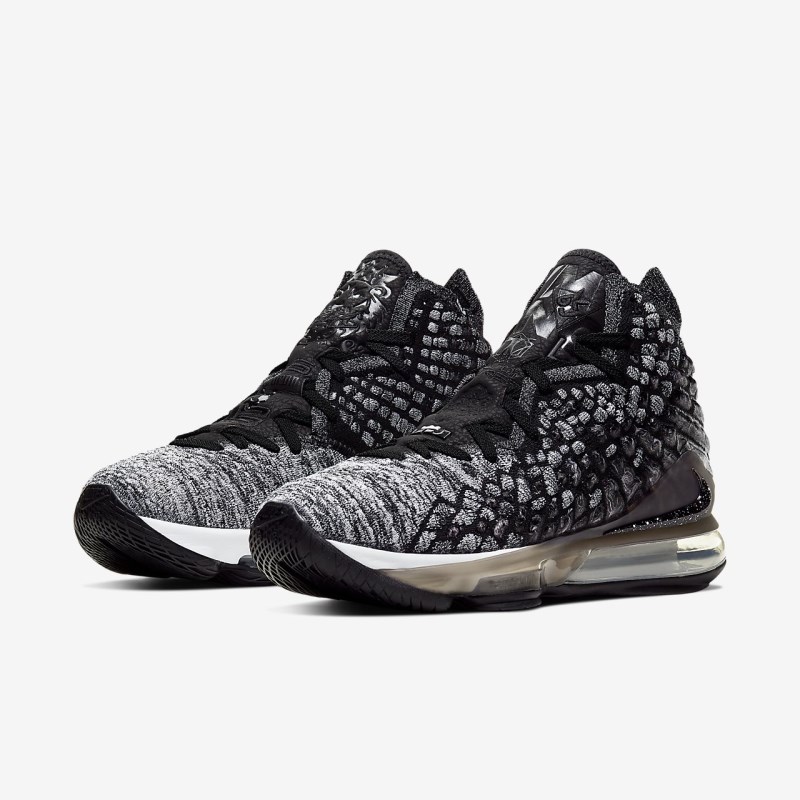 Nike LeBron 17 Basketball Sko Dame Sort | RQ1603-089