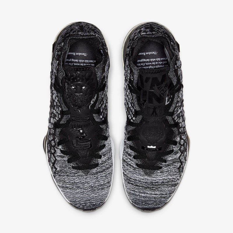 Nike LeBron 17 Basketball Sko Dame Sort | RQ1603-089