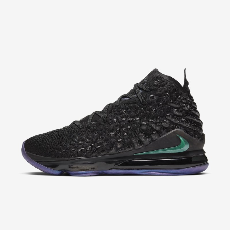 Nike LeBron 17 Basketball Sko Dame Sort | SS0678-022