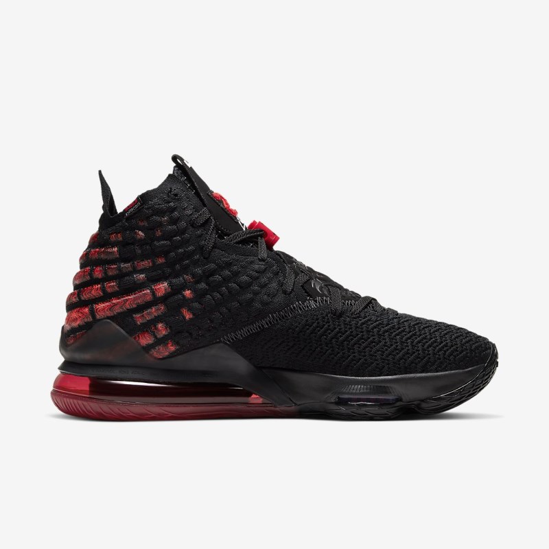 Nike LeBron 17 Basketball Sko Dame Sort | TO8906-761