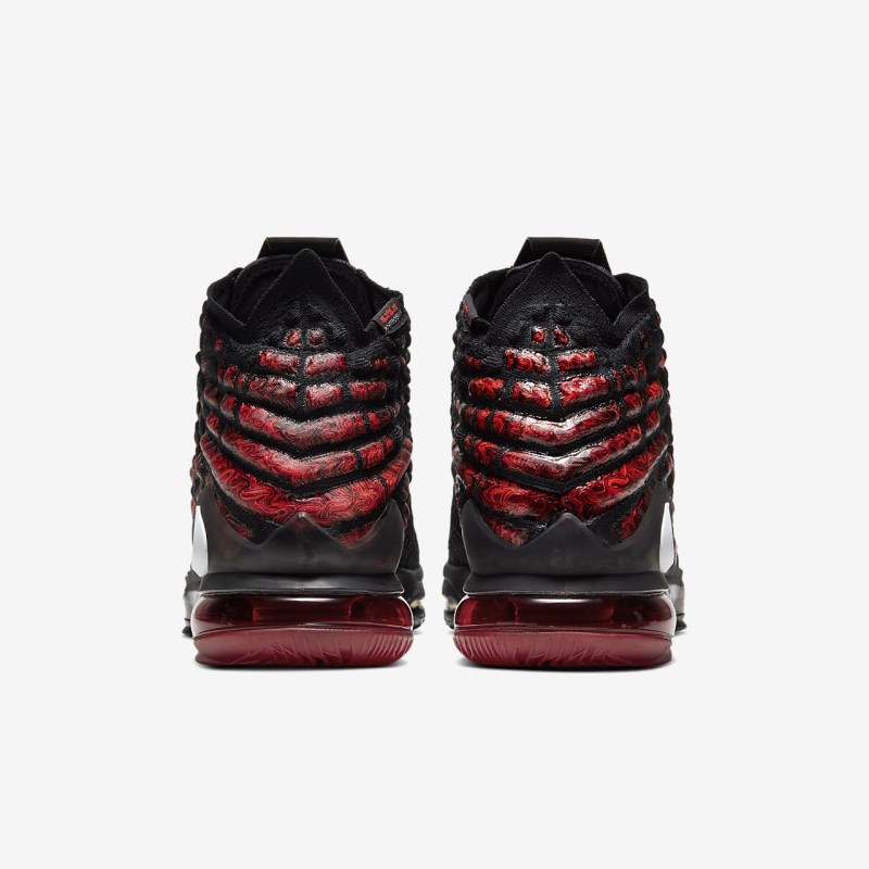 Nike LeBron 17 Basketball Sko Dame Sort | TO8906-761