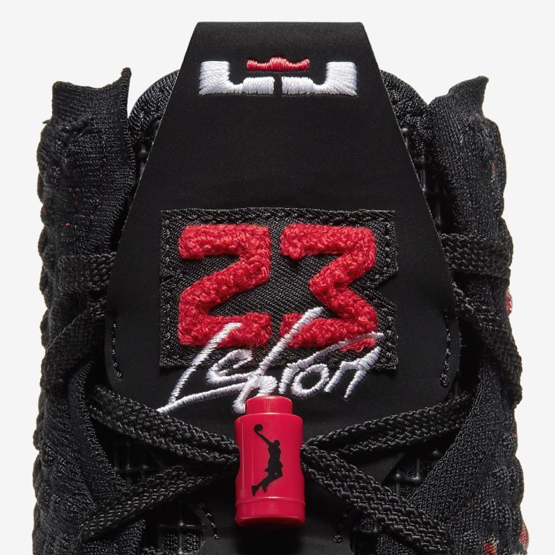 Nike LeBron 17 Basketball Sko Dame Sort | TO8906-761