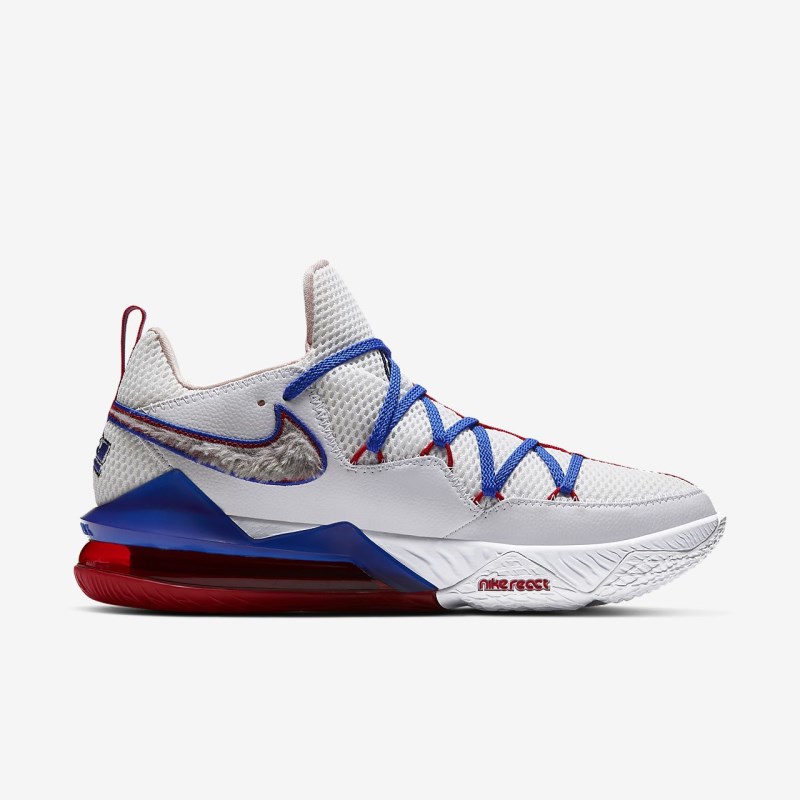 Nike LeBron 17 Lav Tune Squad Basketball Sko Herre Hvide | LU7280-337