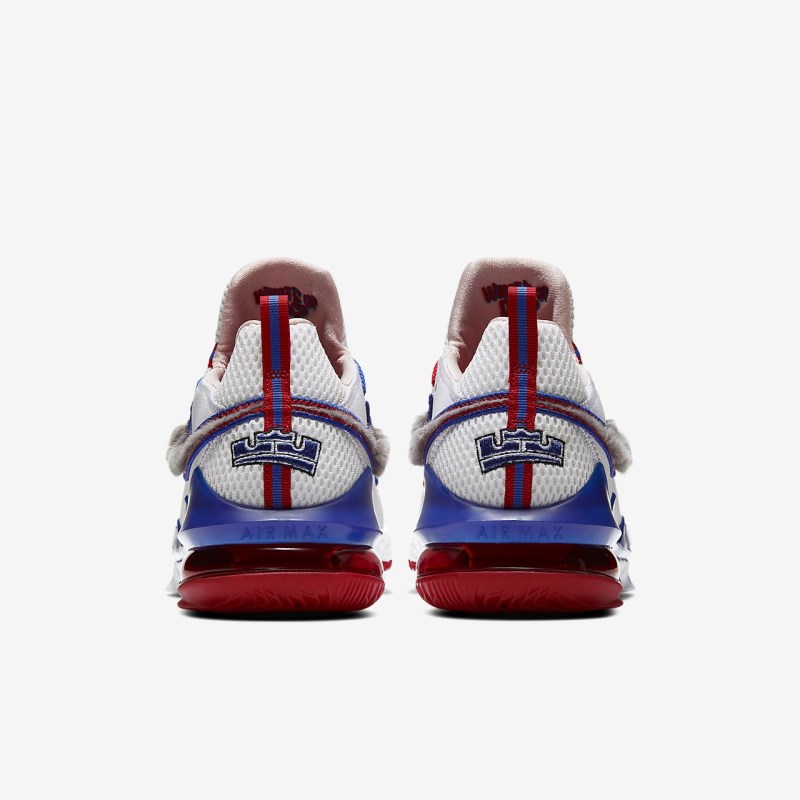 Nike LeBron 17 Lav Tune Squad Basketball Sko Herre Hvide | LU7280-337