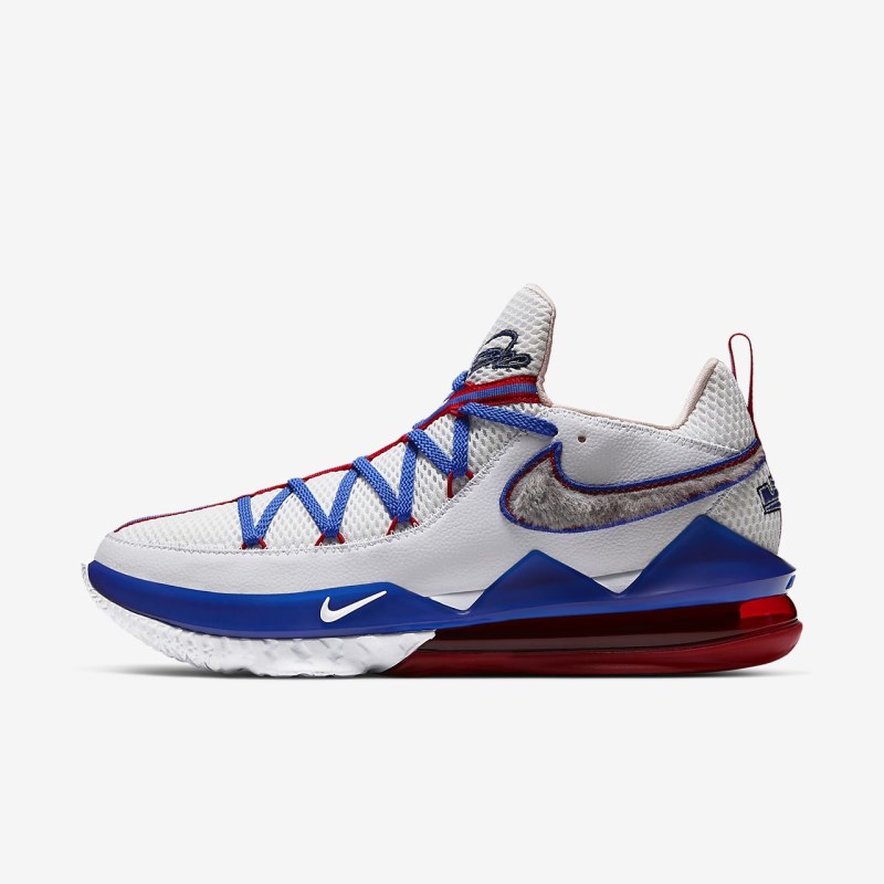 Nike LeBron 17 Lav Tune Squad Basketball Sko Herre Hvide | LU7280-337