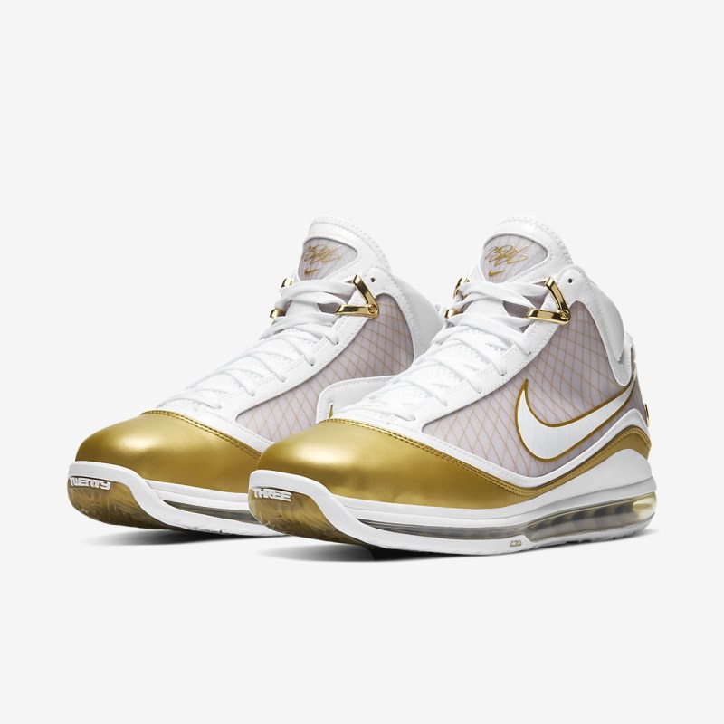 Nike LeBron 7 QS Sneakers Herre Hvide | UI8555-441