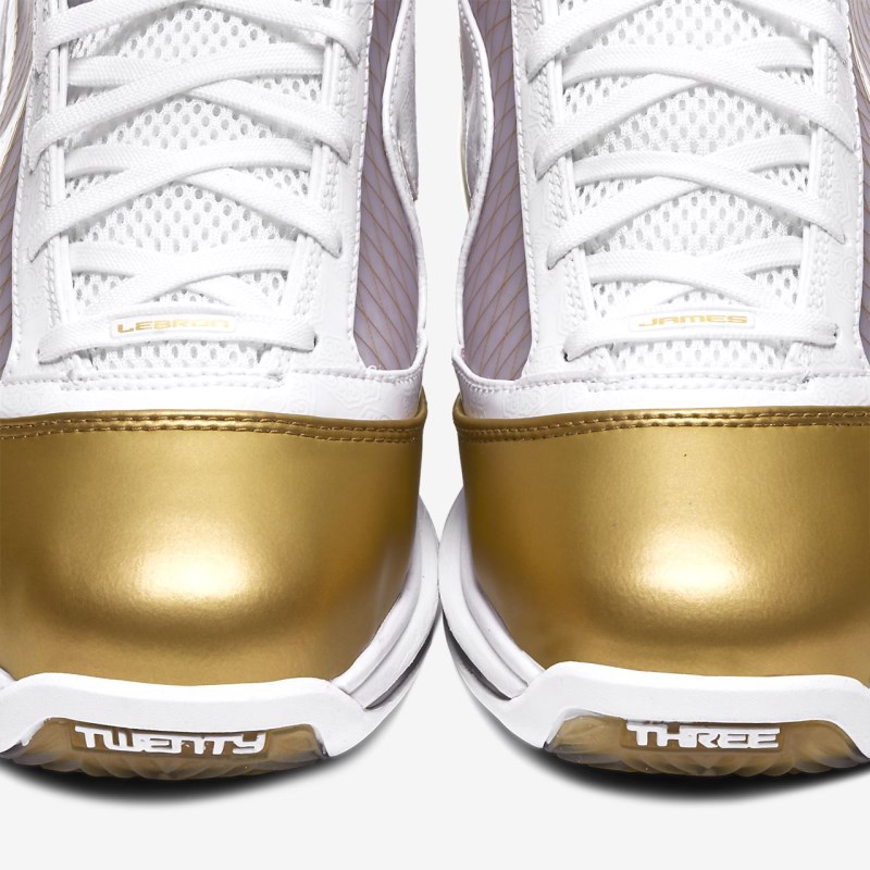 Nike LeBron 7 QS Sneakers Herre Hvide | UI8555-441