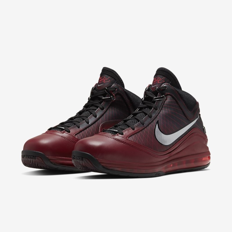 Nike LeBron 7 Sneakers Herre Bordeaux | TY1384-033