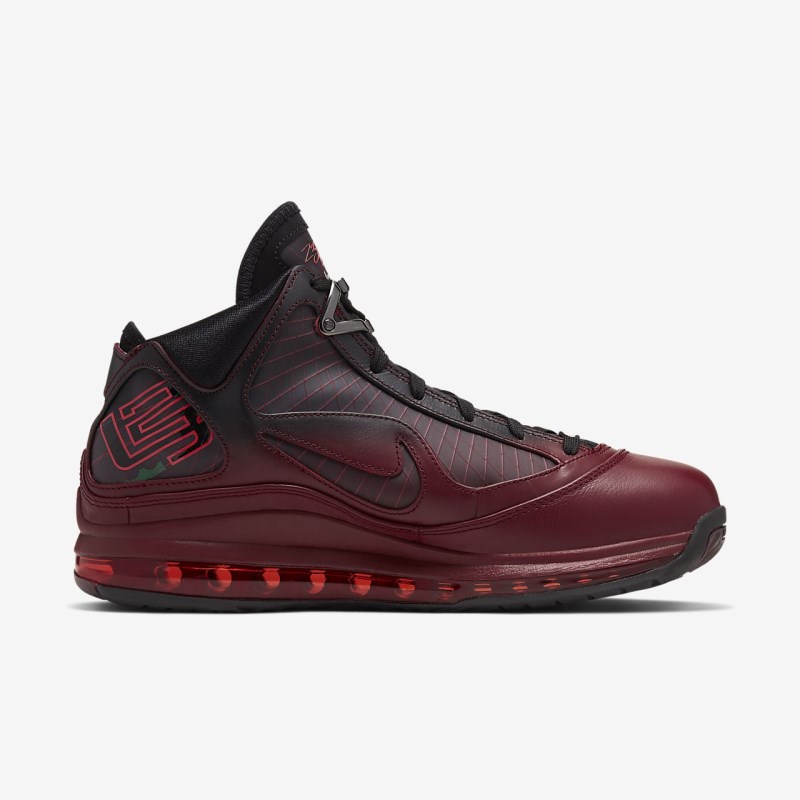 Nike LeBron 7 Sneakers Herre Bordeaux | TY1384-033