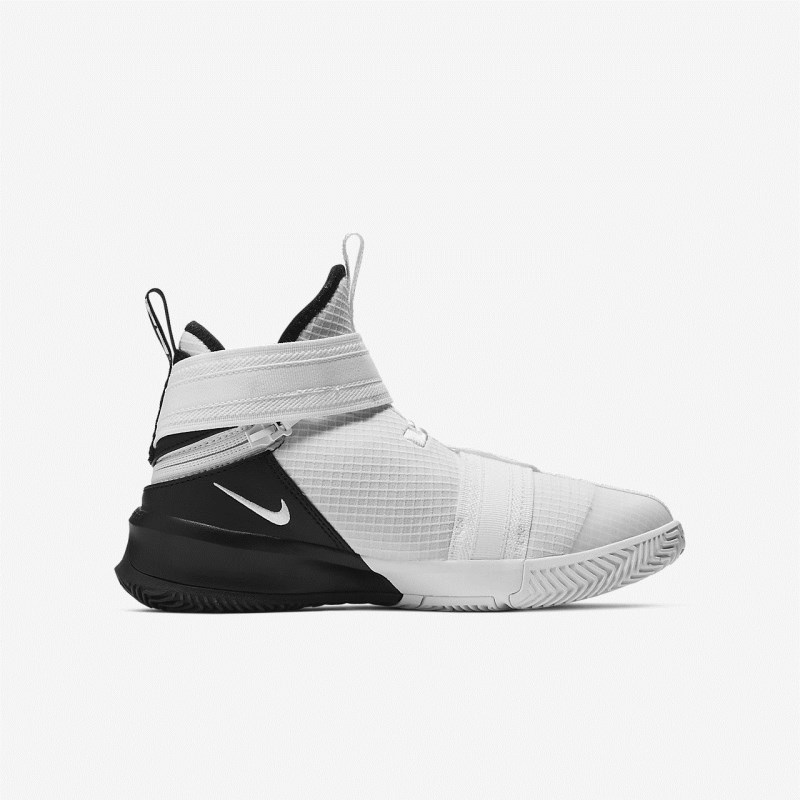 Nike LeBron Soldier 13 FlyEase Basketball Sko Børn Hvide | IE6477-258