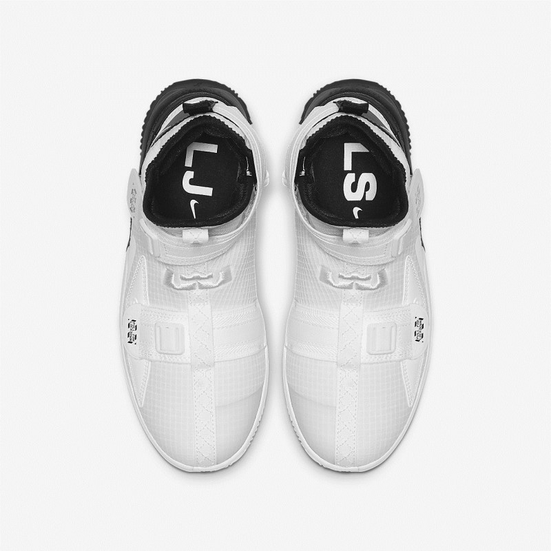 Nike LeBron Soldier 13 FlyEase Basketball Sko Børn Hvide | IE6477-258