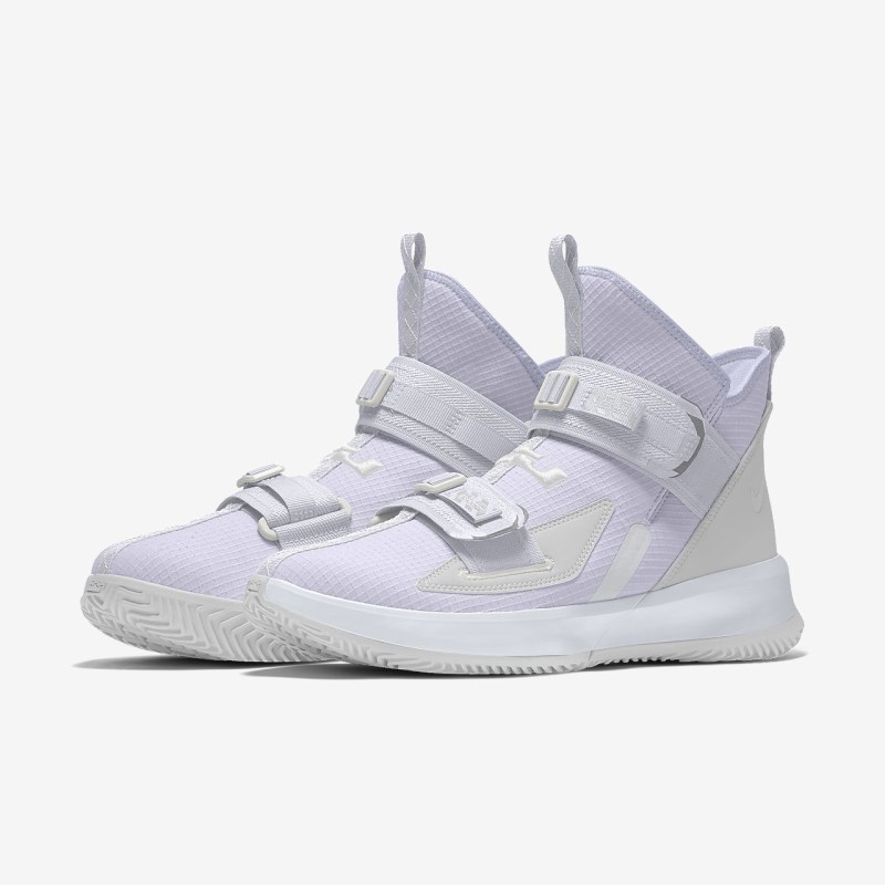 Nike LeBron Soldier XIII Basketball Sko Herre Hvide | TY5862-697