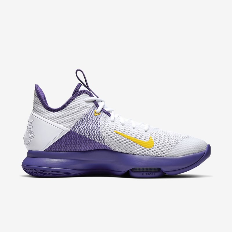 Nike LeBron Witness 4 Basketball Sko Herre Hvide | EE4151-597