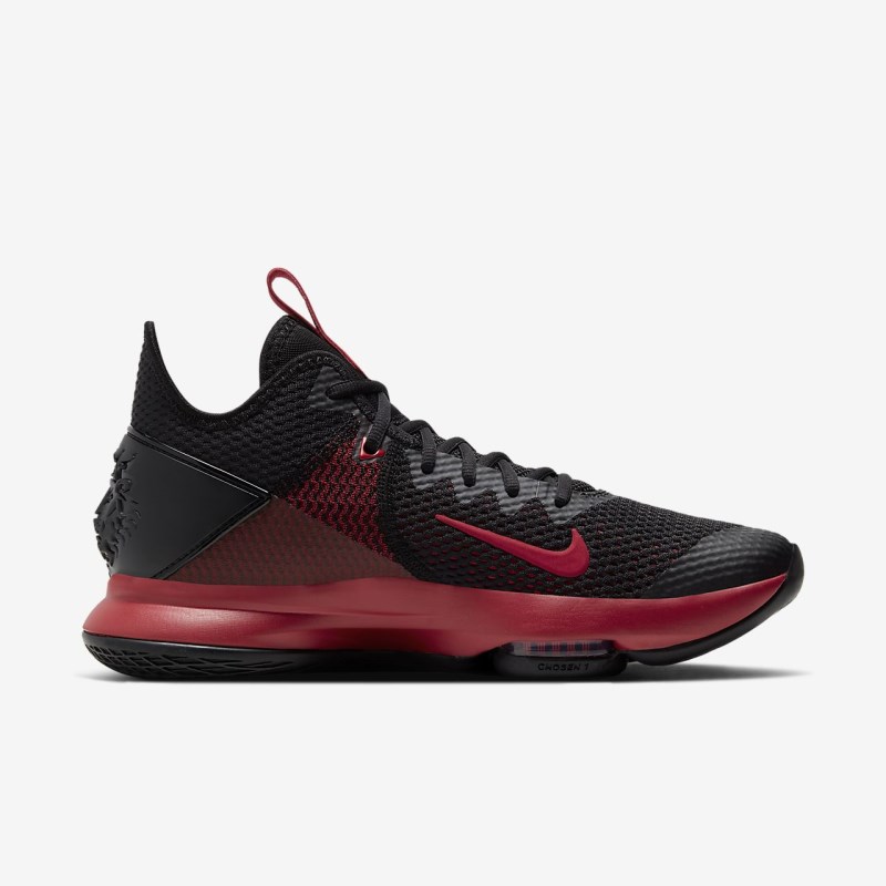 Nike LeBron Witness 4 Basketball Sko Herre Sort | MJ3144-635