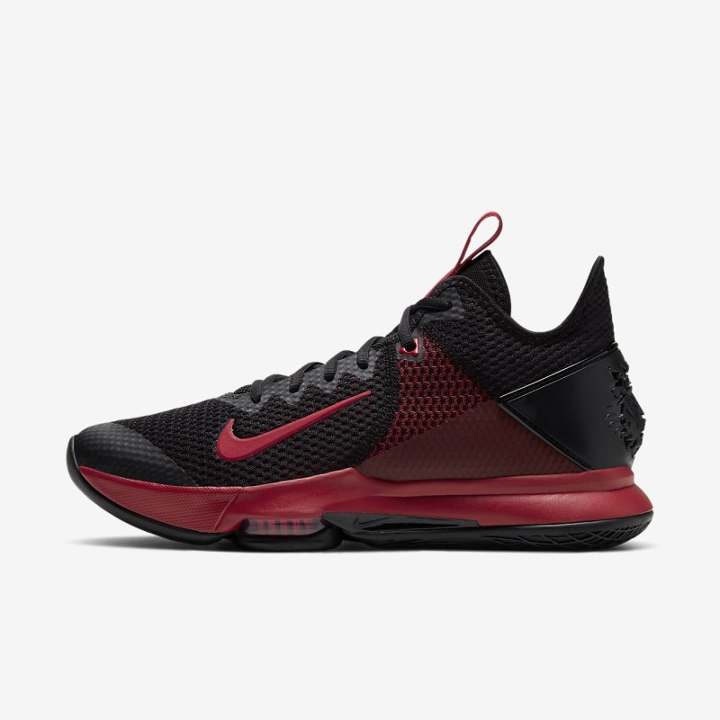 Nike LeBron Witness 4 Basketball Sko Herre Sort | MJ3144-635