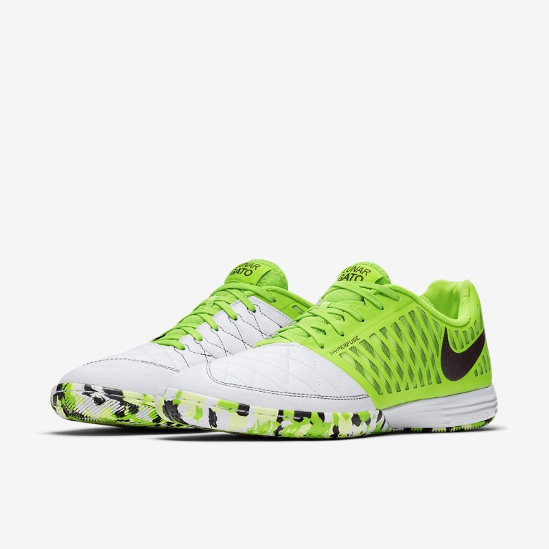 Nike Lunar Gato II IC Fodboldsko Dame Hvide | SD4507-096