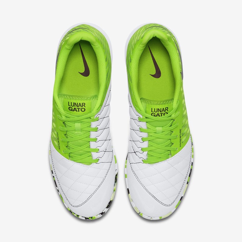 Nike Lunar Gato II IC Fodboldsko Dame Hvide | SD4507-096