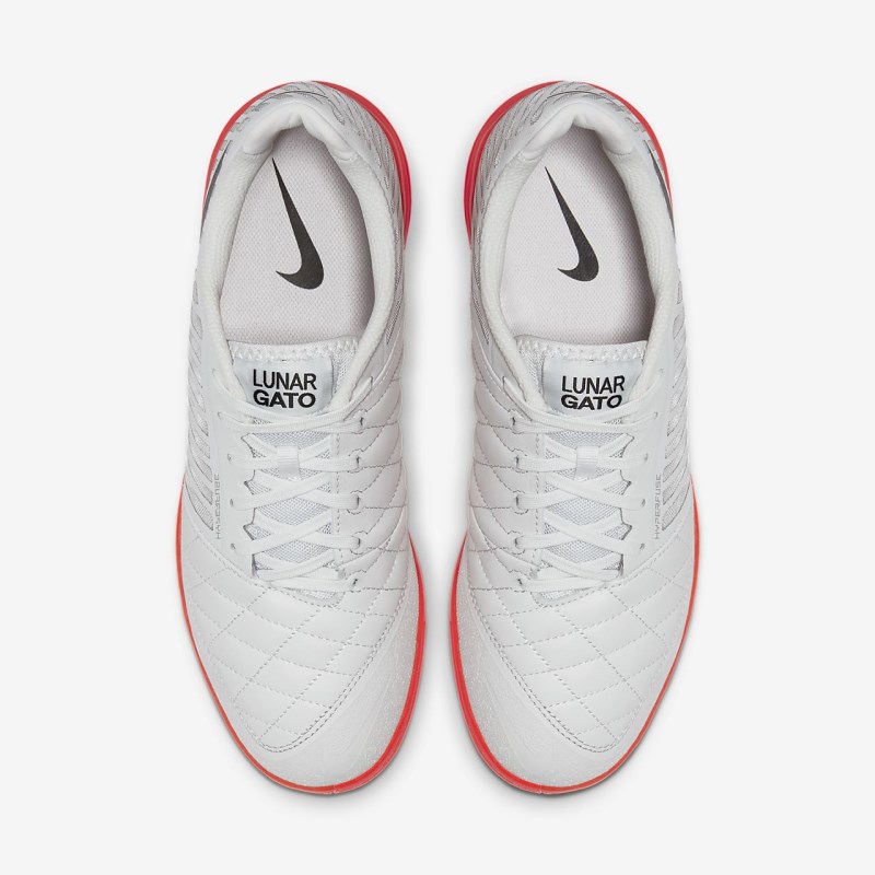 Nike Lunar Gato II IC Fodboldsko Dame Hvide | YQ1430-979