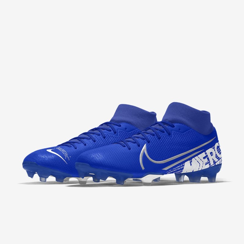 Nike Mercurial Superfly 7 Academy Fodboldsko Dame Blå | GP2978-566