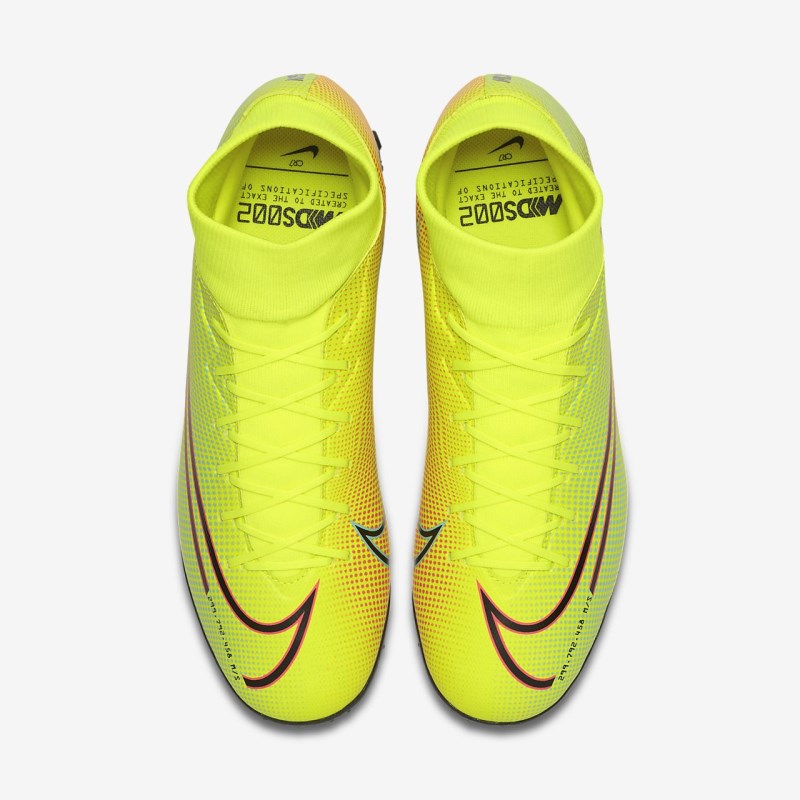 Nike Mercurial Superfly 7 Academy MDS TF Fodboldsko Dame Citron | BV6657-596