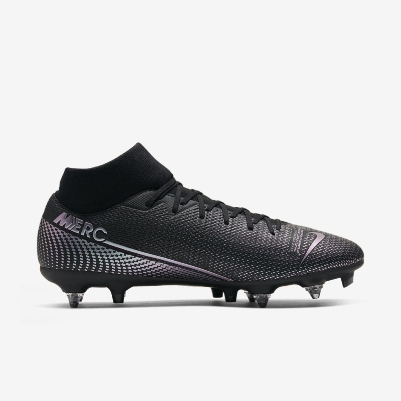 Nike Mercurial Superfly 7 Academy SG-PRO Anti-Clog Traction Fodboldsko Dame Sort | SU2667-326
