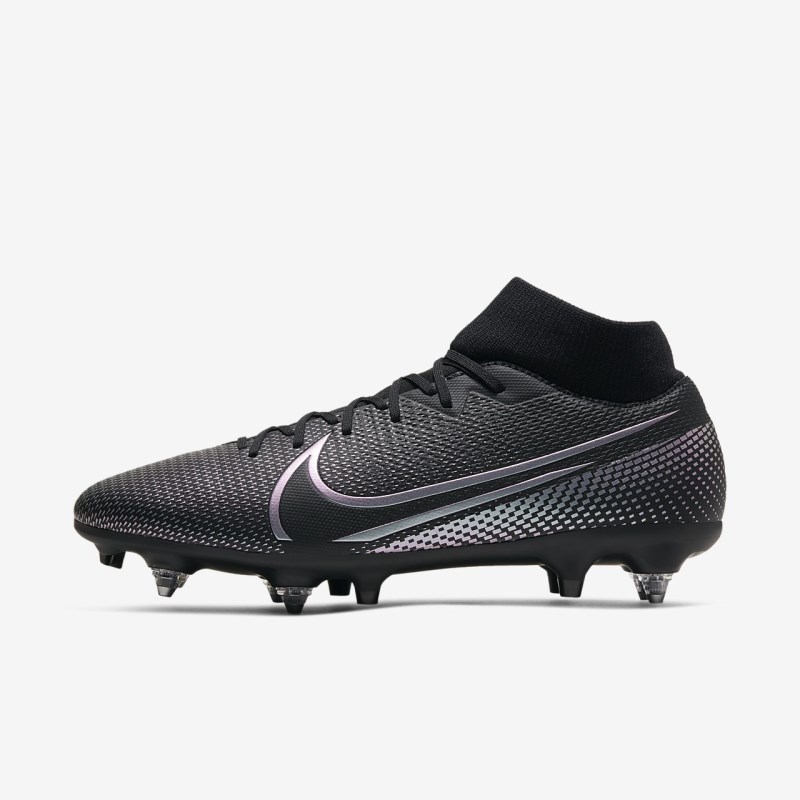 Nike Mercurial Superfly 7 Academy SG-PRO Anti-Clog Traction Fodboldsko Dame Sort | SU2667-326