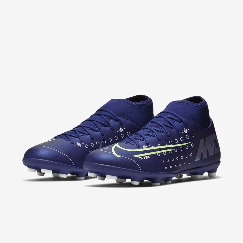 Nike Mercurial Superfly 7 Club MDS MG Fodboldsko Dame Blå | XE5702-536