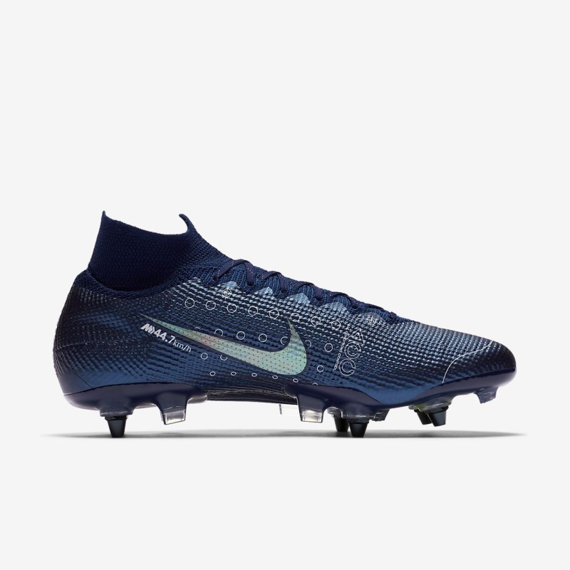 Nike Mercurial Superfly 7 Elite MDS SG-PRO Anti-Clog Traction Fodboldsko Herre Blå | CZ2983-261