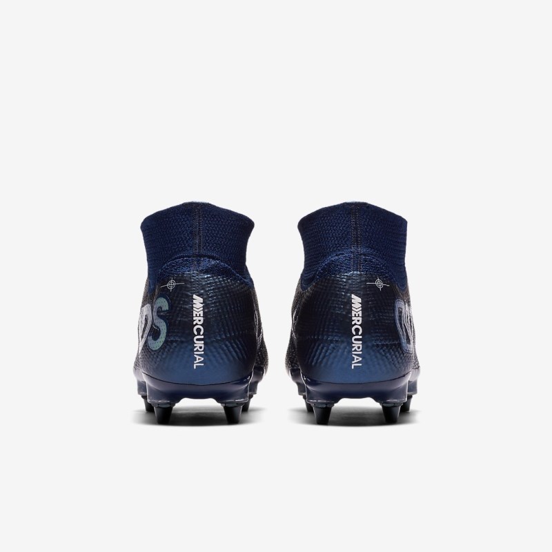 Nike Mercurial Superfly 7 Elite MDS SG-PRO Anti-Clog Traction Fodboldsko Herre Blå | CZ2983-261