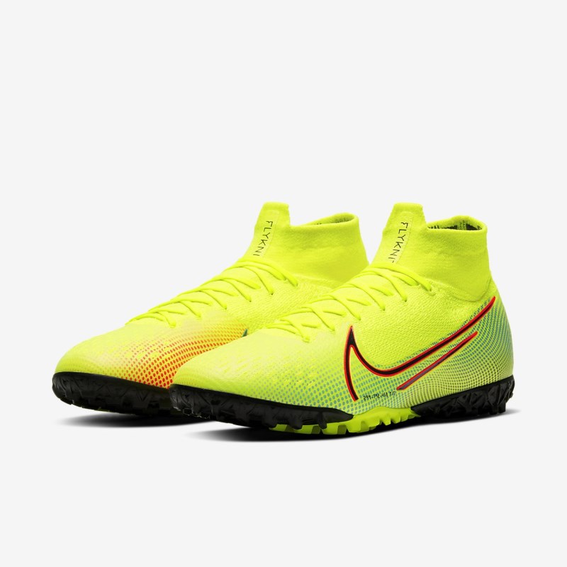 Nike Mercurial Superfly 7 Elite MDS TF Fodboldsko Dame Citron | YL7506-271