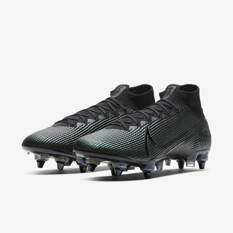 Nike Mercurial Superfly 7 Elite SG-PRO Anti-Clog Traction Fodboldsko Herre Sort | FF7165-346